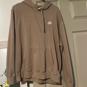 Tan Men’s Nike hoodie